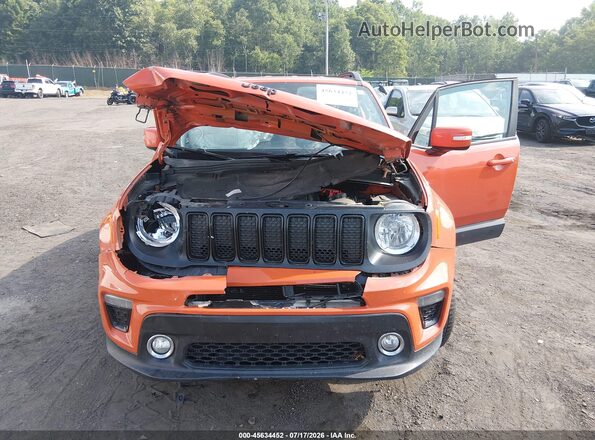 ZACNJBBB6KPJ93181 2019 JEEP RENEGADE Orange Widok zestawu wskaźników