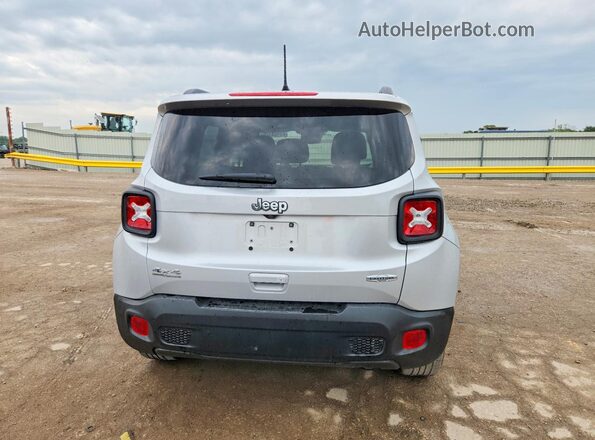ZACNJBBB6KPK48258 2019 JEEP RENEGADE Silver Widok z tyłu