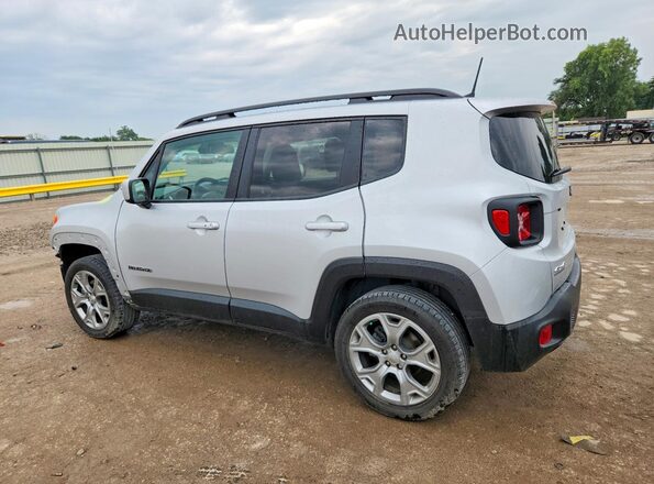 ZACNJBBB6KPK48258 2019 JEEP RENEGADE Silver Tył lewy