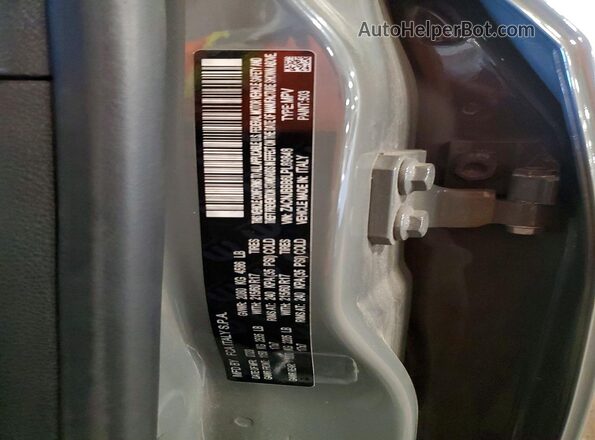 ZACNJBBB6LPL89848 2020 JEEP RENEGADE Gray Շարժիչի բաժամունքի տեսք