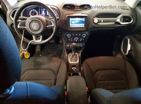 ZACNJBBB6LPL89848 2020 JEEP RENEGADE Gray Առջևի վահանակի տեսք