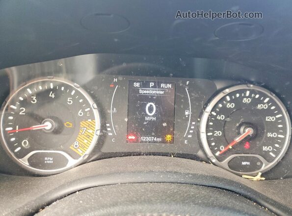 ZACNJBBB8KPJ84045 2019 JEEP RENEGADE Two Tone Вид щитка приладів