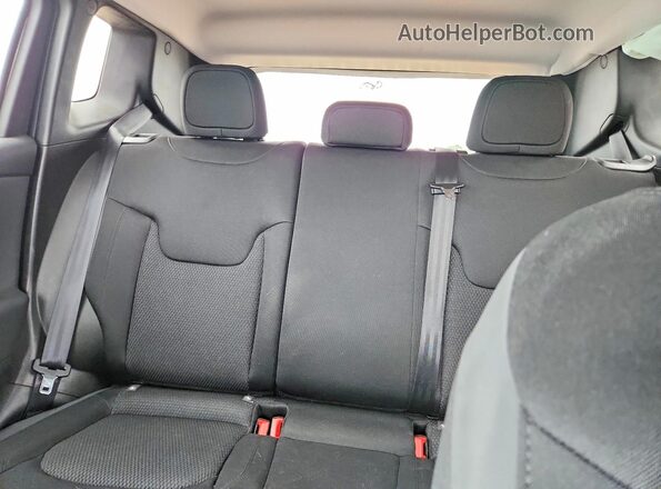 ZACNJBBB8LPL25844 2020 JEEP RENEGADE Black Vista de los asientos traseros
