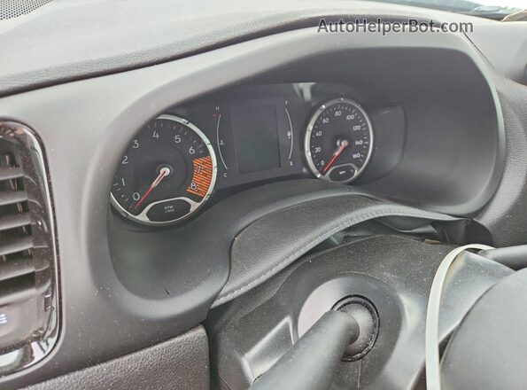 ZACNJBBB8LPL25844 2020 JEEP RENEGADE Black Vista del cuadro de instrumentos