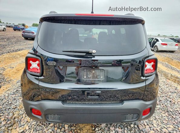 ZACNJBBB8LPL25844 2020 JEEP RENEGADE Black Vista trasera