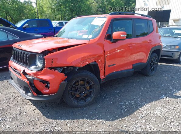 ZACNJBBB8LPL98308 2020 JEEP RENEGADE Оранжевый Передняя левая четверть