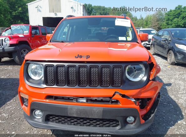 ZACNJBBB8LPL98308 2020 JEEP RENEGADE Оранжевый Вид щитка приборов