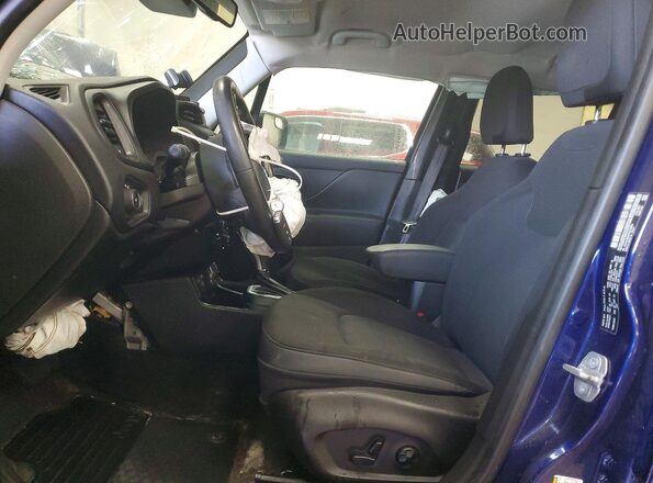ZACNJBBB9KPK18669 2019 JEEP RENEGADE Blue Vista interior delantera