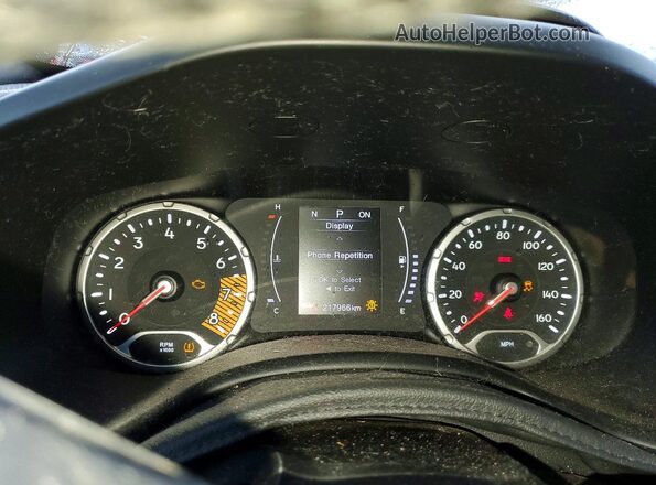 ZACNJBBB9KPK18669 2019 JEEP RENEGADE Blue Vista del cuadro de instrumentos