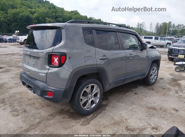 ZACNJBBB9KPK50554 2019 JEEP RENEGADE Gray Trasero derecho