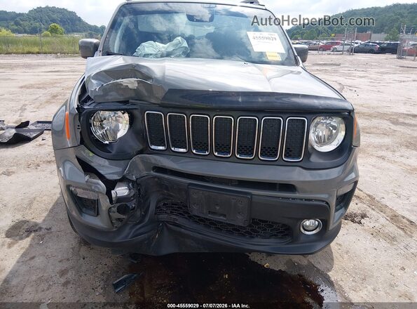 ZACNJBBB9KPK50554 2019 JEEP RENEGADE Gray Vista frontal