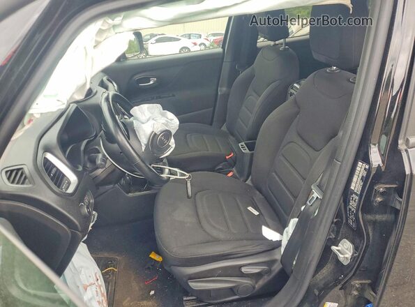 ZACNJBBB9LPL87561 2020 JEEP RENEGADE Черный Вид салона спереди