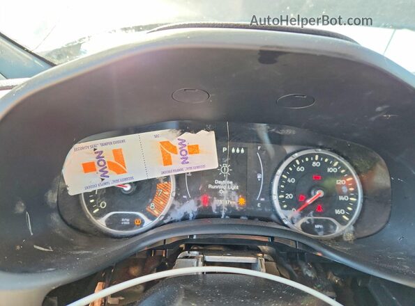 ZACNJBBBXKPJ84063 2019 JEEP RENEGADE Gray Instrument cluster view