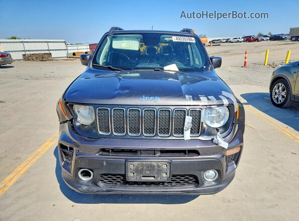 ZACNJBBBXKPJ84063 2019 JEEP RENEGADE Gray Front view