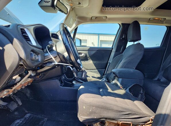 ZACNJBBBXKPJ84063 2019 JEEP RENEGADE Gray Front interior view