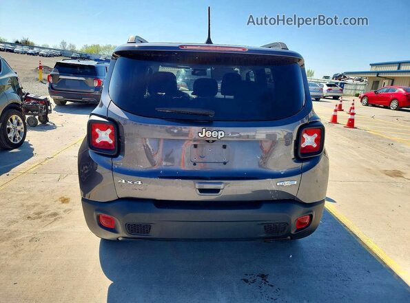 ZACNJBBBXKPJ84063 2019 JEEP RENEGADE Gray Rear view