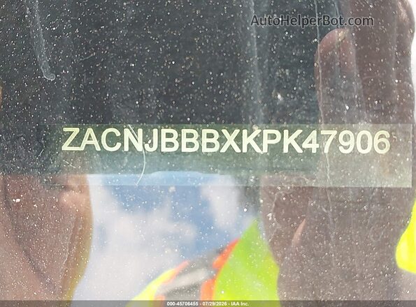 ZACNJBBBXKPK47906 2019 JEEP RENEGADE Белый Вид подкапотного пространства