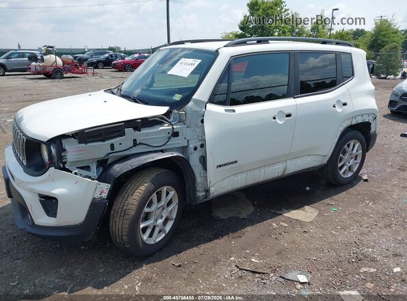ZACNJBBBXKPK47906 2019 JEEP RENEGADE Белый Передняя левая четверть