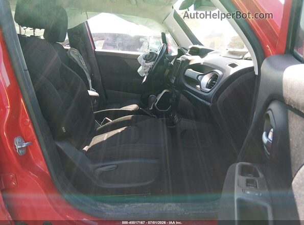 ZACNJBBBXKPK92411 2019 JEEP RENEGADE Red Vista interior delantera