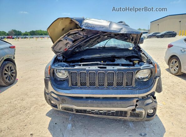 ZACNJBC11KPJ90615 2019 JEEP RENEGADE Gray Դիմացի տեսք