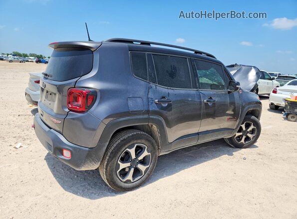 ZACNJBC11KPJ90615 2019 JEEP RENEGADE Gray Հետևի աջ