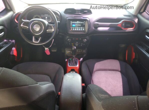 ZACNJBC11KPJ94082 2019 JEEP RENEGADE White Dashboard view