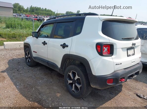 ZACNJBC11KPK00091 2019 JEEP RENEGADE White Задня ліва чверть
