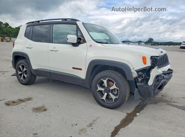 ZACNJBC11LPL51532 2020 JEEP RENEGADE White Передня права чверть