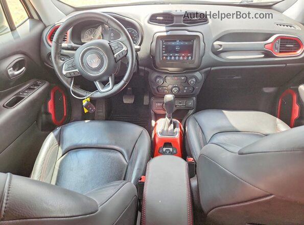 ZACNJBC11LPL79542 2020 JEEP RENEGADE White Առջևի վահանակի տեսք