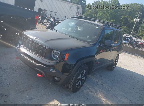 ZACNJBC14LPL77011 2020 JEEP RENEGADE Black Przód lewy