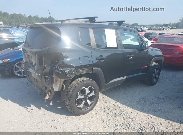 ZACNJBC14LPL77011 2020 JEEP RENEGADE Black Tył prawy