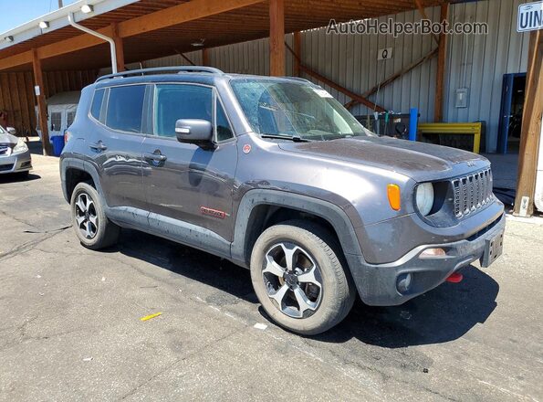 ZACNJBC17KPK64040 2019 JEEP RENEGADE Gray წინა მარჯვენა