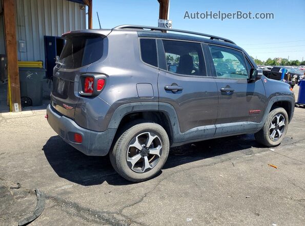 ZACNJBC17KPK64040 2019 JEEP RENEGADE Gray უკანა მარჯვენა