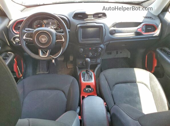 ZACNJBC17KPK64040 2019 JEEP RENEGADE Gray წინა პანელის ხედი