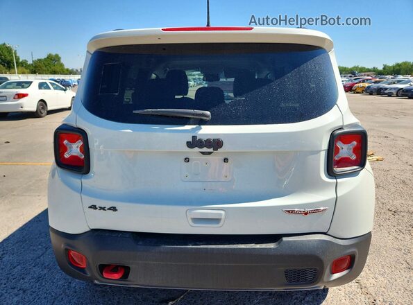 ZACNJBC1XKPK02843 2019 JEEP RENEGADE White უკანა ხედი
