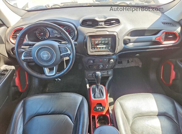 ZACNJBC1XKPK02843 2019 JEEP RENEGADE White წინა პანელის ხედი