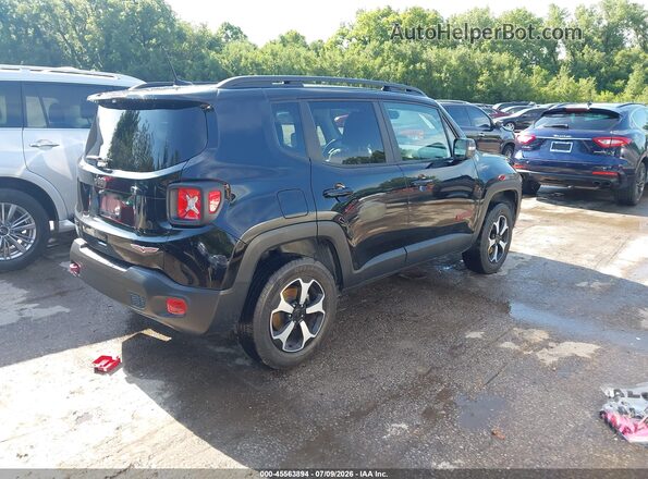 ZACNJBC1XKPK13731 2019 JEEP RENEGADE Черный Задняя правая четверть