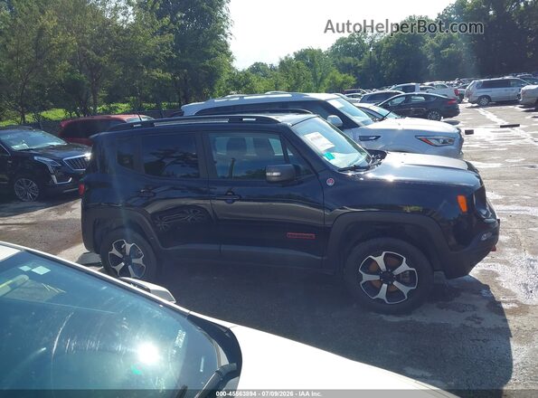 ZACNJBC1XKPK13731 2019 JEEP RENEGADE Черный Вид задней части салона