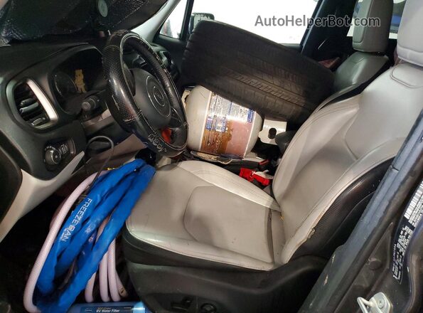ZACNJBD11LPL97795 2020 JEEP RENEGADE Charcoal Вид салону спереду