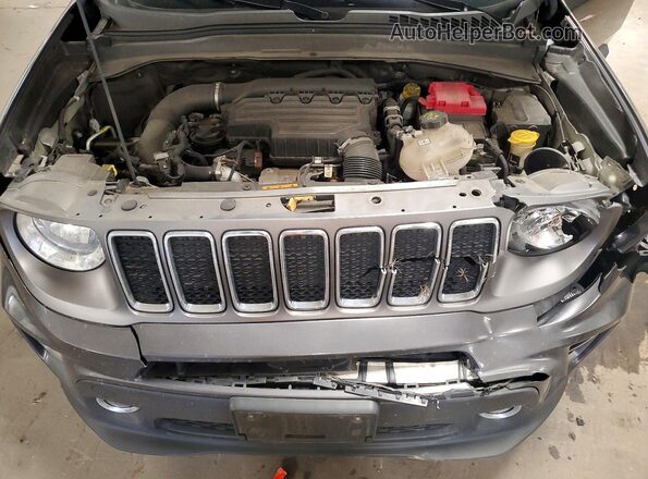 ZACNJBD14LPM04979 2020 JEEP RENEGADE Gray Engine compartment view