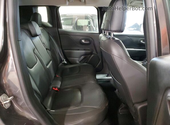 ZACNJBD14LPM04979 2020 JEEP RENEGADE Gray Rear interior view