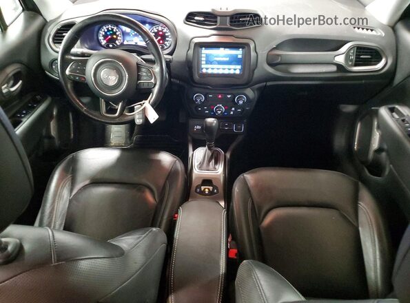 ZACNJBD14LPM04979 2020 JEEP RENEGADE Gray Dashboard view