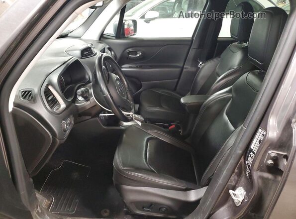 ZACNJBD14LPM04979 2020 JEEP RENEGADE Gray Front interior view