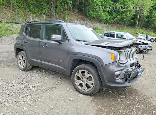 ZACNJBD16LPL98571 2020 JEEP RENEGADE Серый Передняя правая четверть
