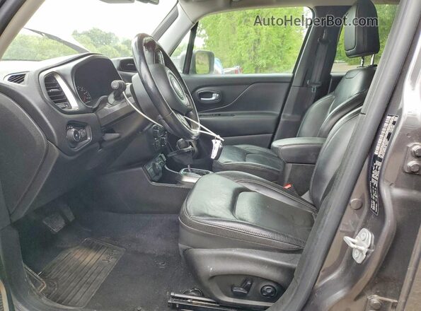 ZACNJBD16LPL98571 2020 JEEP RENEGADE Серый Вид салона спереди