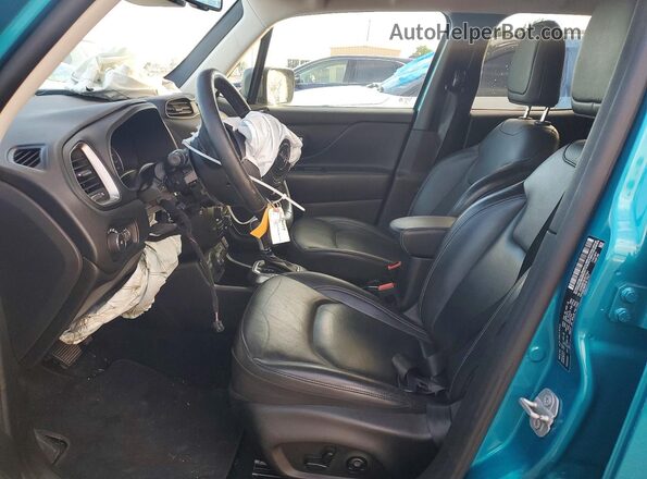 ZACNJBD18LPL77043 2020 JEEP RENEGADE Teal Front interior view