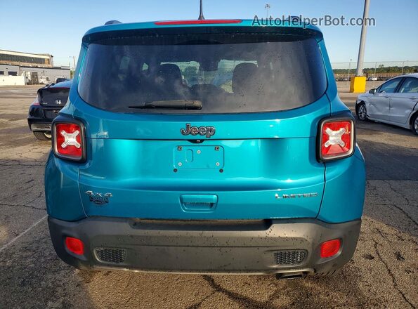 ZACNJBD18LPL77043 2020 JEEP RENEGADE Teal Rear view