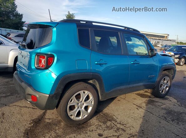 ZACNJBD18LPL77043 2020 JEEP RENEGADE Teal Rear right