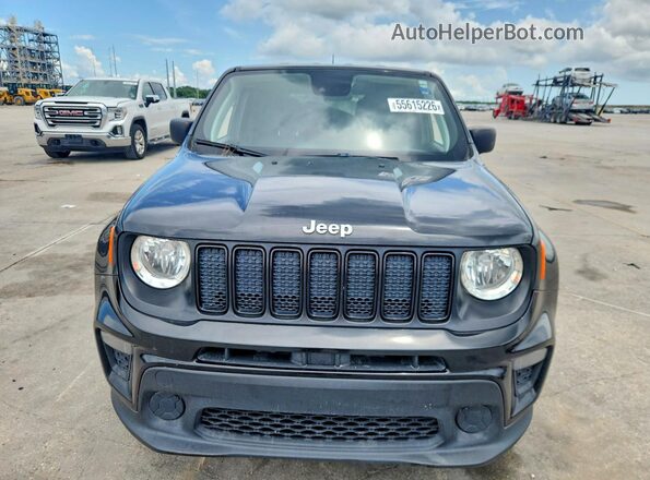 ZACNJCAB2MPM28623 2021 JEEP RENEGADE Black Front view