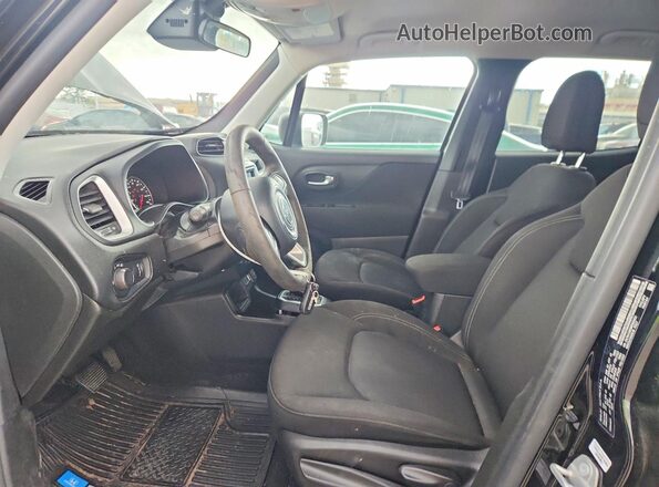 ZACNJCAB2MPM28623 2021 JEEP RENEGADE Black Front interior view
